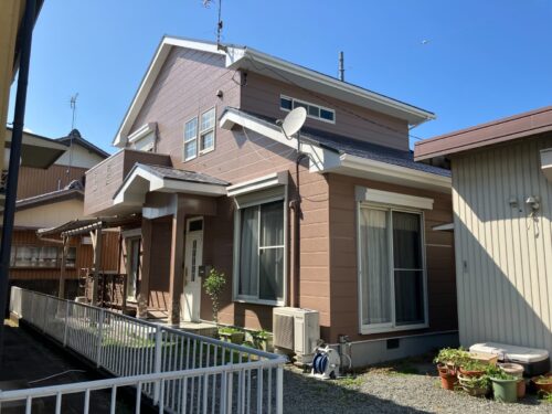 屋根・外壁塗装工事/　下村町Ｉ様邸